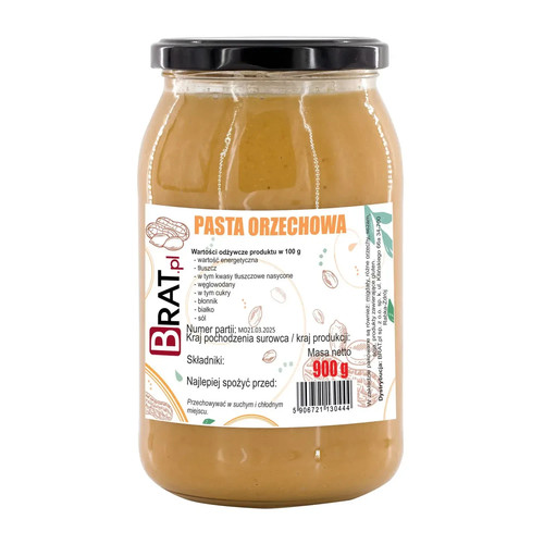 Erdnussbutter 900g 100%