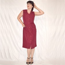 Dunkelrosa Minikleid* M (40)