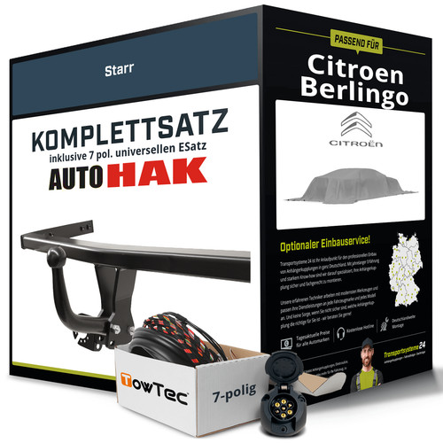 Anhängerkupplung starr für