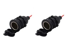 Kfz steckdose 24volt - 12-24volt, 1m