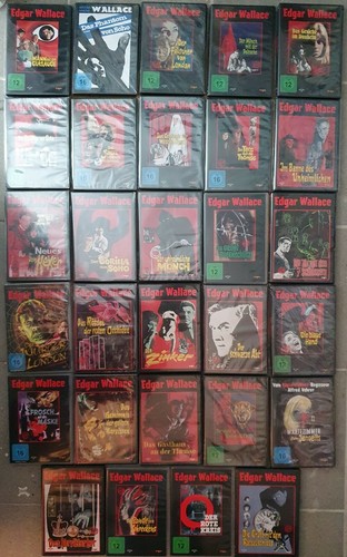 Edgar wallace dvds - edgar,