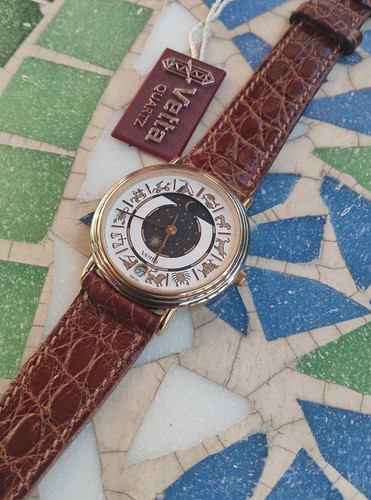 Vintage uhr vetta sonne und - vintage,