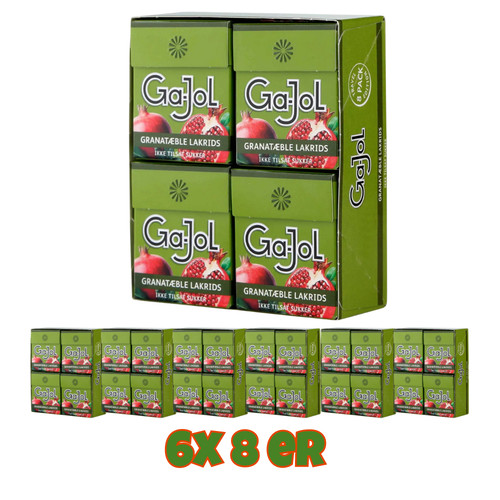 Jol grün granatapfel - 6x,