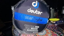 Deuter Starlight  Schlafsack, blau Größe - 145 cm 1250 gramm neu