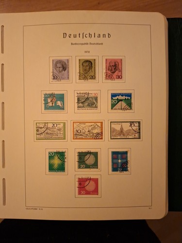 Große brd briefmarkensammlung - brd,