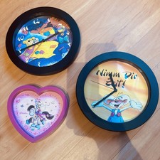 2 DIDDL UND 1 DIDDLINA WAND UHR