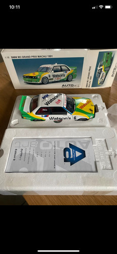 Miniature bmw e30 autoart - miniature,