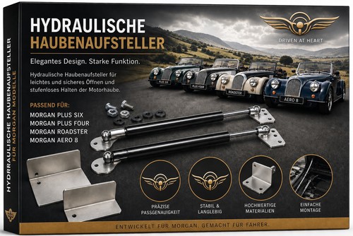 Haubenhalter hydraulisch für - haubenhalter,