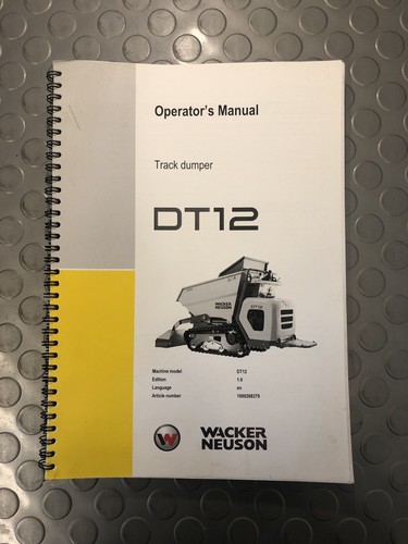 Wacker neuson dt12 - neuson,
