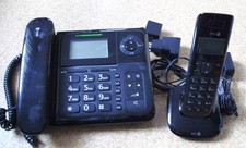 Doro Comfort 4005 Duo Telefon mit Anrufbeantworter Schnurlos und Schnurgebunden