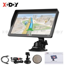 XGODY 9'' LKW PKW GPS Navigationsgerät Auto Navi EU Karte Wohnmobile POI Blitzer