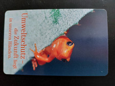 Telefonkarte P16.03, Umweltschutz - Frosch, Auflage 10000, voll/mint 5 €
