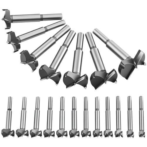 Forstnerbohrer set tlg - forstnerbohrer, 19-tlg