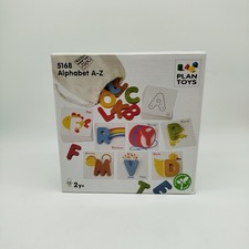 Plan Toys Alphabet Lernspiel 🧱✨, gebraucht, ab 2 3 4 Jahre | ✅ geprüft 