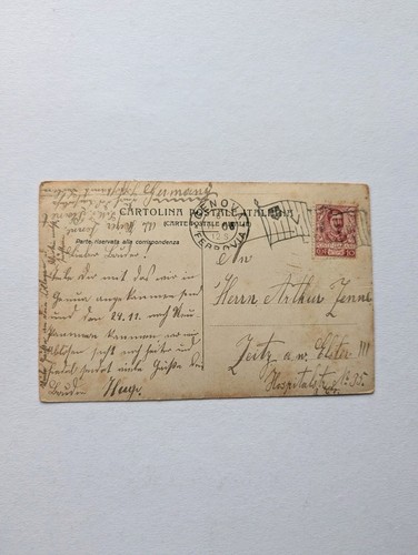Italien beleg genua karte - beleg, mit
