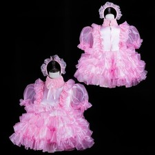 Girl Maid Sissy Lockable Pink