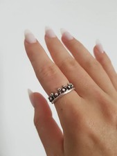 Silber Krone Ring Verstellbarer Ring Midi Rings Stacking Rings Zehenringe