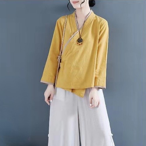Damen chinesischer stil bluse - chinesischer,