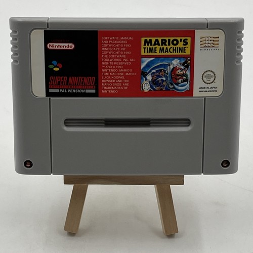 Marios time machine snes super - machine,