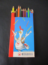 STABILO GREEN color Farbstifte Buntstifte 12 Stück  1912-77