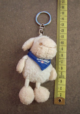 NICI süßer SCHAF Plüschtier Kuscheltier Schlüssel Anhänger Stofftier ca 16cm