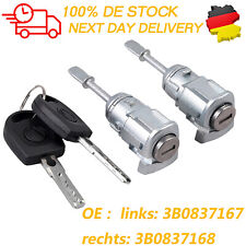 2x-Schließzylinder Tür für VW PASSAT B5 LUPO  links/rechts Türschloss (Bj.96-05)