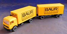 B/27459/1 Wiking Mercedes  2-Achser Hängerzug,Baur Versand Burgkundstatt,wie neu