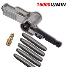 Druckluft Bandschleifer Fingerschleifer 16000U/min Schleifbänder Schleifmaschine