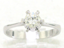 Brillant Ring 585 Weißgold