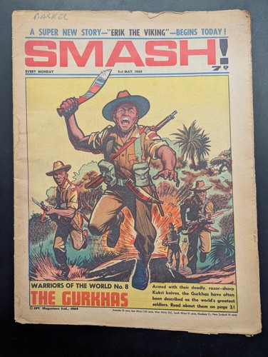 Smash comic 3rd may 1969 - 3rd,