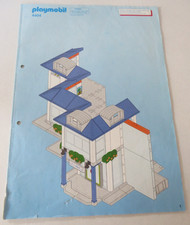 Playmobil 4404 Krankenhaus / Clinic Bauplan RARITÄT !