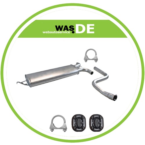 Auspuff endschalldämpfer - auspuff,