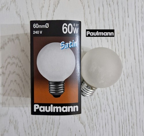 Paulmann e27 satin - satin, 60w