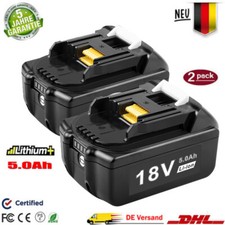 2X 18V 5,0AH Akku Für Makita