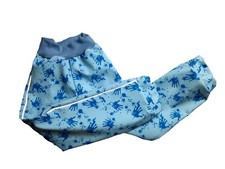 Softshellhose, blau hellblau
