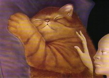 Grußkarte: Malerei von Leonor