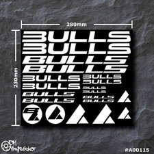 Bulls sticker weiß - sticker, |