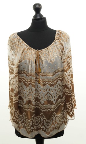 Hale bob tunika bluse braun - bob,