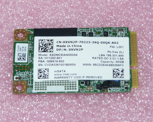 80gb intel ssdmceaw080a4 - 80gb,