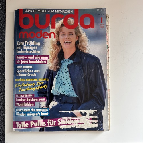 Burda moden 1988 - 1988, mit