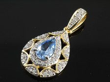 585 Gelbgold Anhänger mit