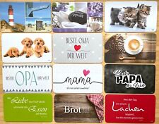 Frühstücksbrettchen Schneidebrett Melamin Brettchen Frühstück Kunststoff 23,5x14