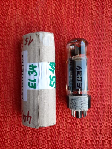 Siemens el34 vintage röhre - vintage,
