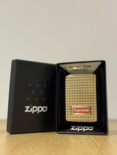 Supreme Zippo Diamond Cut