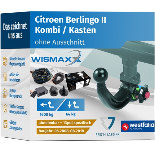 Anhängerkupplung für citroen - anhÄngerkupplung,