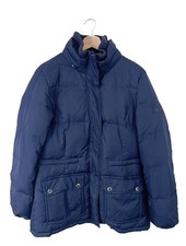 TOM TAILOR Daunenjacke Damen Jacke Gr. DE 40 blau Street-Fashion-Look