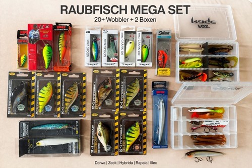 Raubfisch set xxl teile - set, 50+