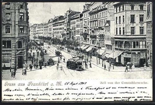 Frankfurt zeil von - m.,,