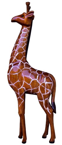 Handgefertigte holz giraffen - handgefertigte,