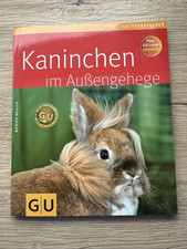 Kaninchen im Außengehege von